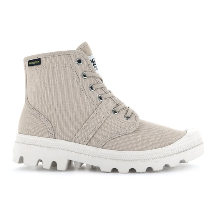 Bottes Palladium Pallabrousse Femme Grise Clair | FR PNX186K